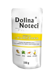 DOLINA NOTECI PREMIUM BOGATA W KURCZAKA saszetka dla psa