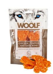 WOOLF LARGE CHICKEN PUMPKIN AND OATS BONE PRZYSMAK DLA PSA