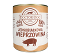 DOCTOR DOG JEDNOBIAŁKOWA WIEPRZOWINA MOKRA KARMA DLA PSA