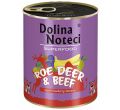 DOLINA NOTECI SUPERFOOD SARNA I WOŁOWINA puszka dla psa