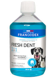 FRANCODEX FRESH DENT PŁYN DO HIGIENY JAMY USTNEJ PSA I KOTA