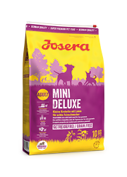 JOSERA MINI DELUXE BEZZBOŻOWA KARMA DLA PSÓW RAS MAŁYCH