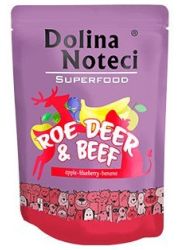 DOLINA NOTECI SUPERFOOD SARNA I WOŁOWINA saszetka dla psa