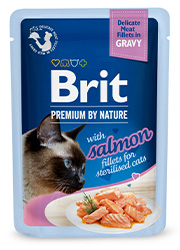 BRIT PREMIUM CAT KARMA DLA STERYLIZOWANEGO KOTA - z łososiem